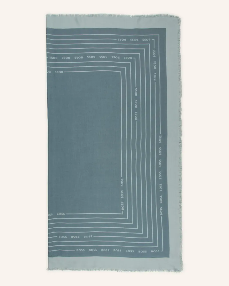 HUGO BOSS Tuch Laik blau Petrol