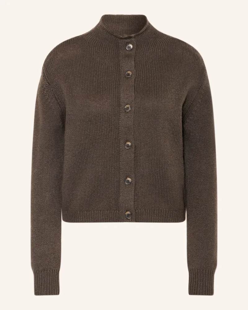 Lisa Yang Strickjacke Zirelle Aus Cashmere gruen Khaki