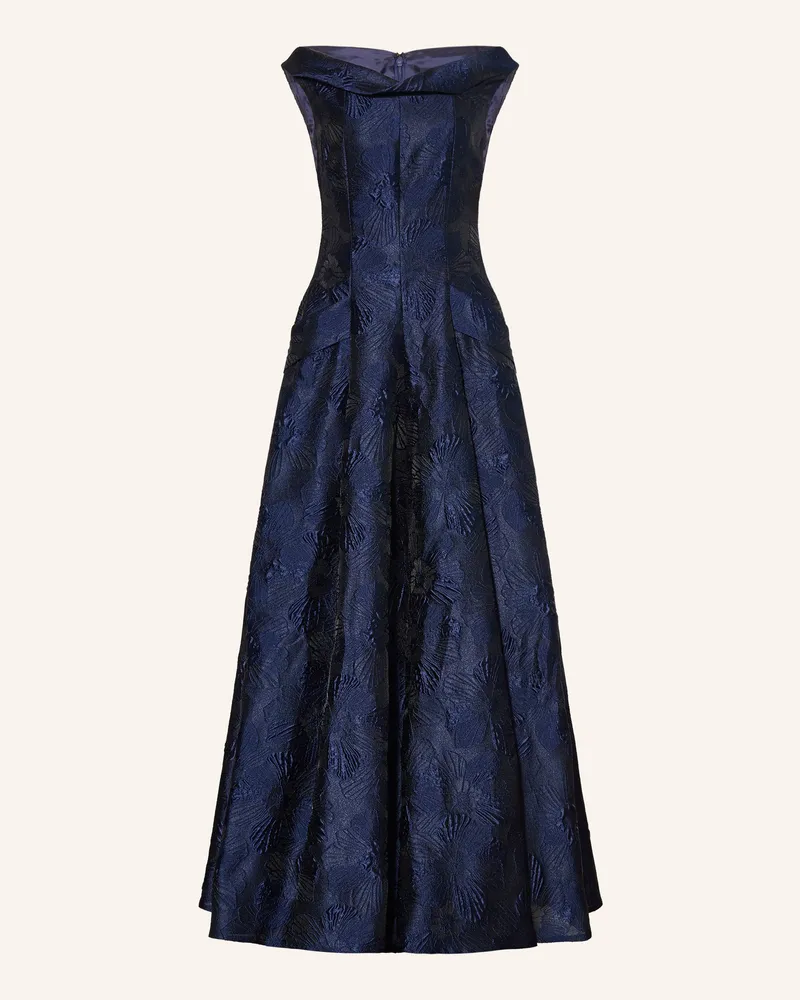 Talbot Runhof Abendkleid Aus Jacquard blau 432