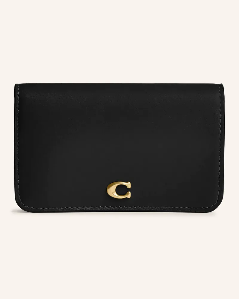 Coach Geldbörse Essential schwarz Schwarz