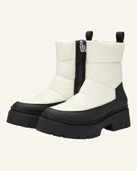 HUGO BOSS Stiefel KRIS_BOOTIE_NAPU - WEISS Beige