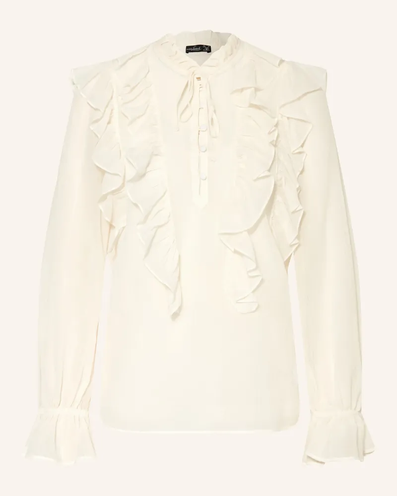 van Laack Blusenshirt VL-LORIEL-LV mit Rüschen Weiss
