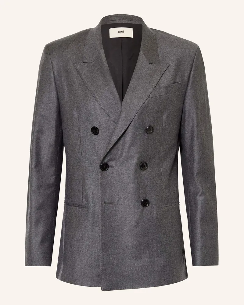 AMI Paris Anzugsakko Regular Fit grau 020