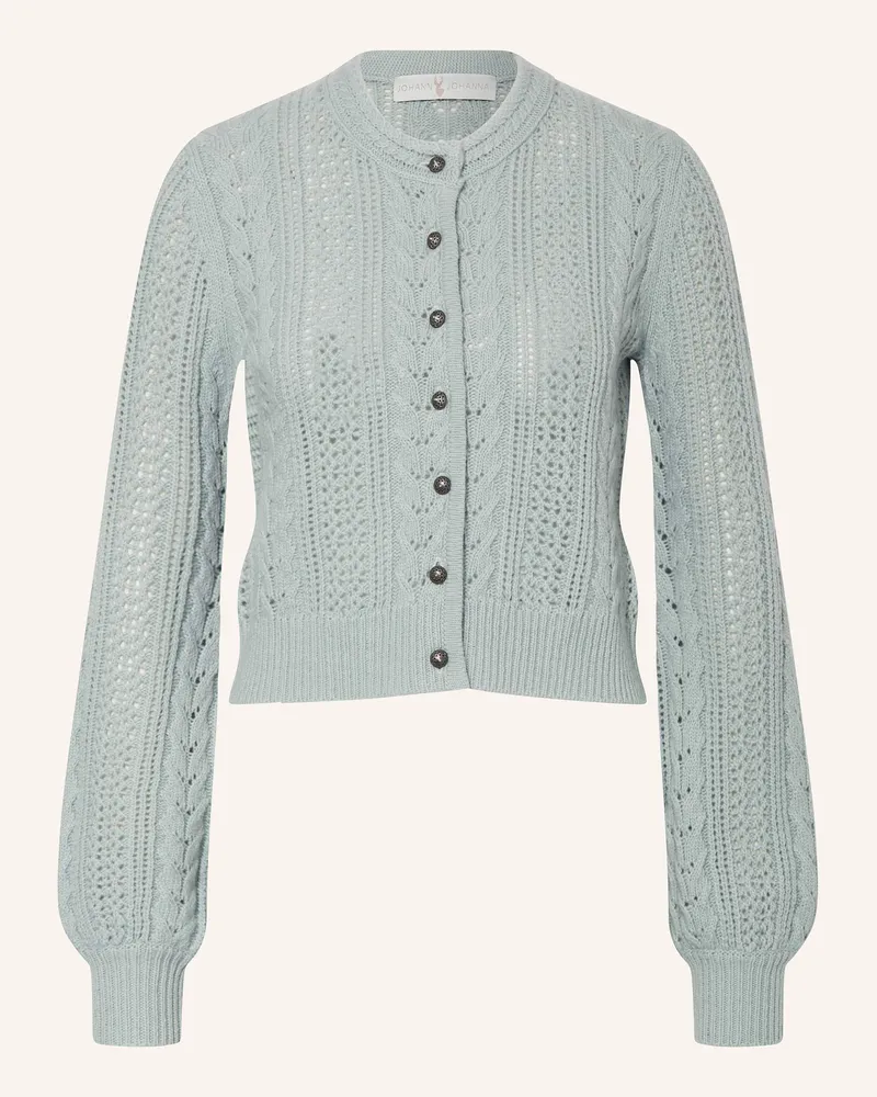 Johann & Johanna Strickjanker gruen Mint