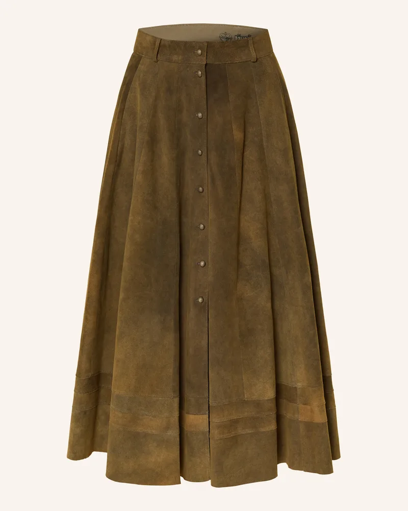 Meindl Lederrock Daisy braun Dunkelbraun