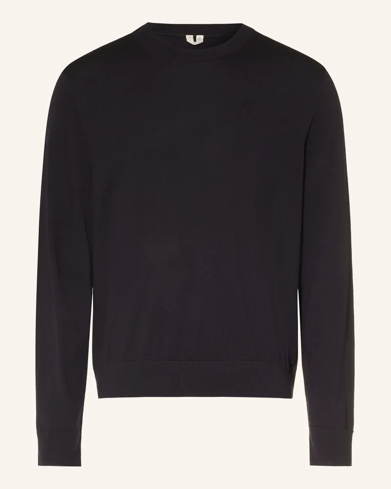 Arket Pullover Aus Merinowolle blau Dunkelblau