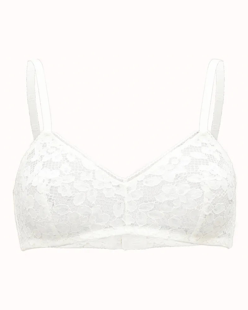 Wolford BH BOLD LACE TRIANGLE BRA Weiss