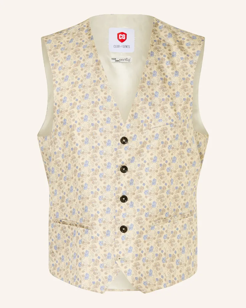 CG Anzugweste Cg Plum Slim Fit blau 23