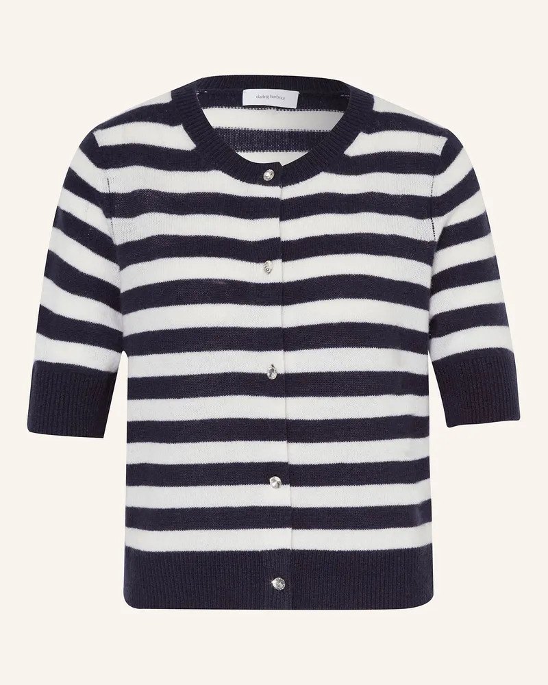Darling Harbour Strickjacke mit Cashmere Marine