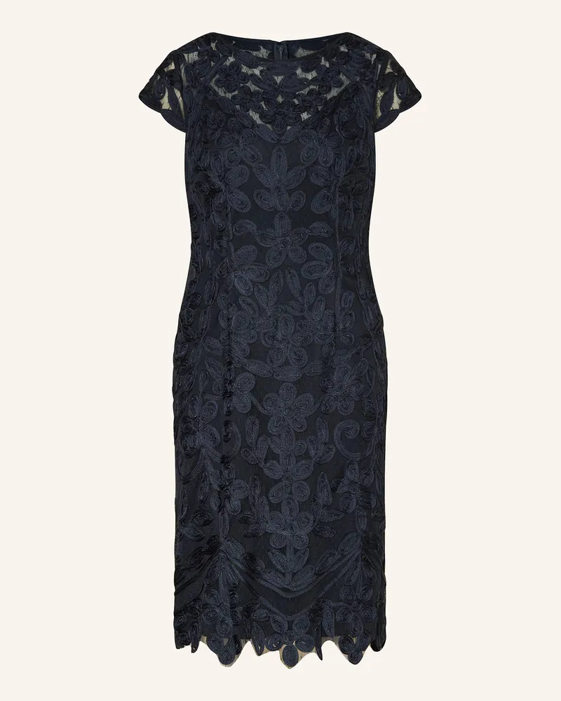 Apart Cocktailkleid mit Spitze Dunkelblau