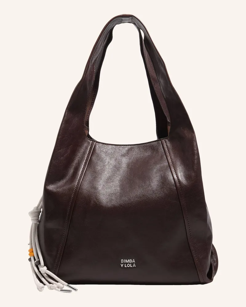 BIMBA Y LOLA Ledertasche braun Braun