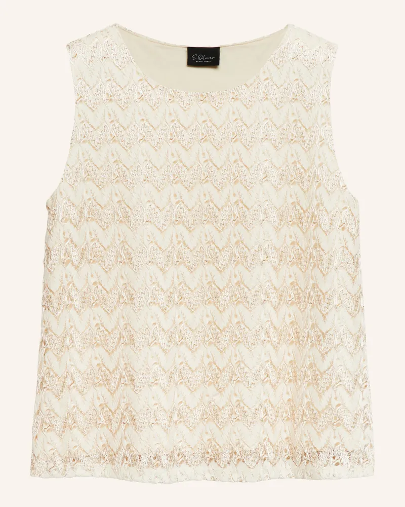 S.Oliver T-Shirt beige Creme