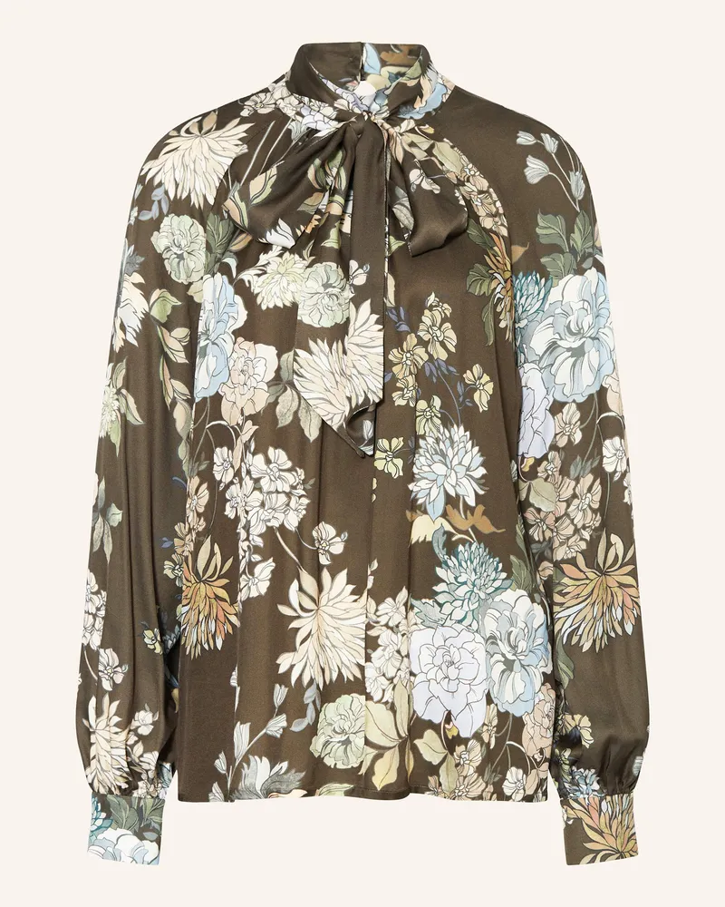 Riani Blusenshirt mit abnehmbarer Schluppe Taupe