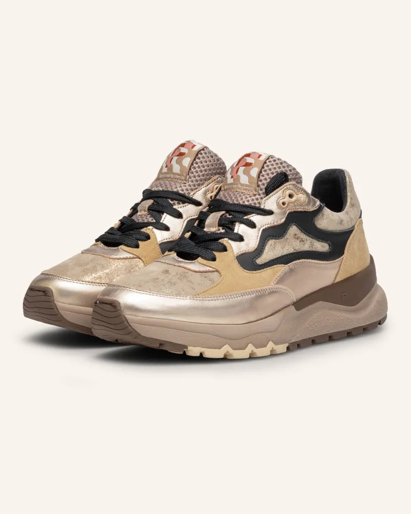 Floris van Bommel Sneaker Treni 01 gold Gold