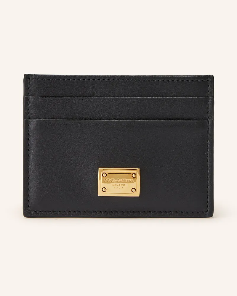 Dolce & Gabbana Kartenetui schwarz Schwarz