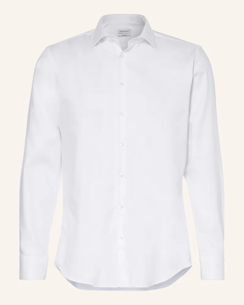 Seidensticker Hemd Shaped Fit weiss Weiss