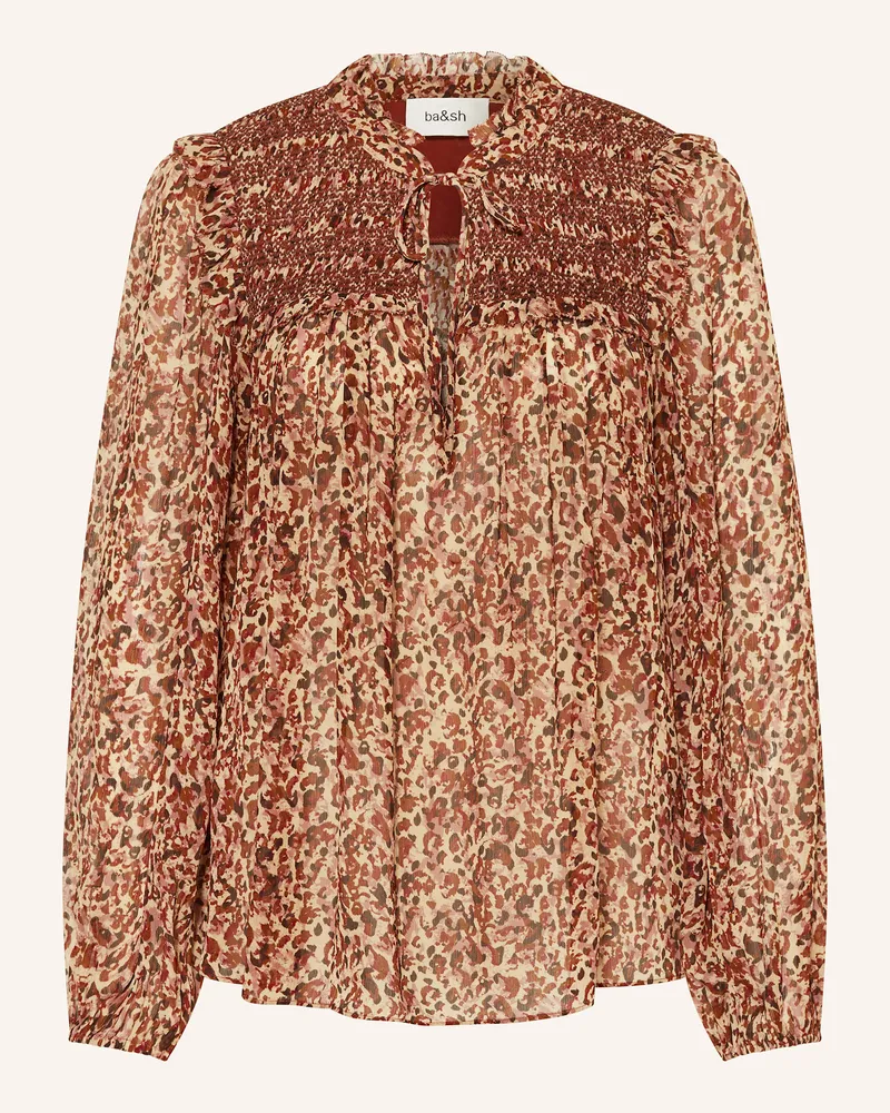 ba&sh Blusenshirt CAPUCINE Hellorange