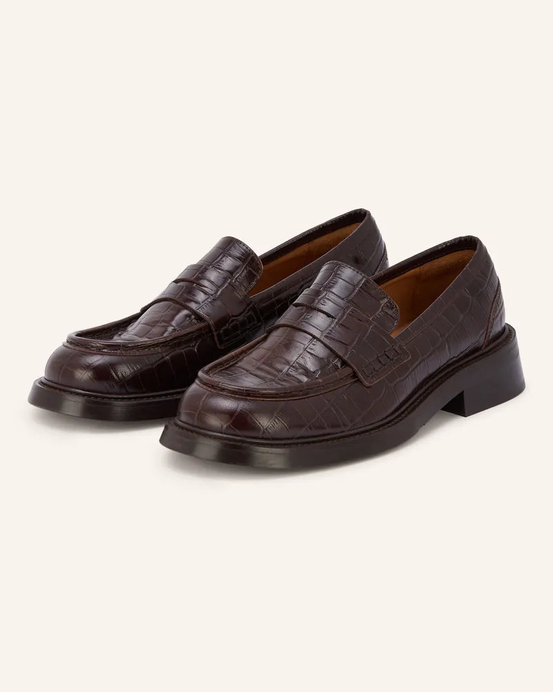 Billi Bi Penny-Loafer braun Dunkelbraun