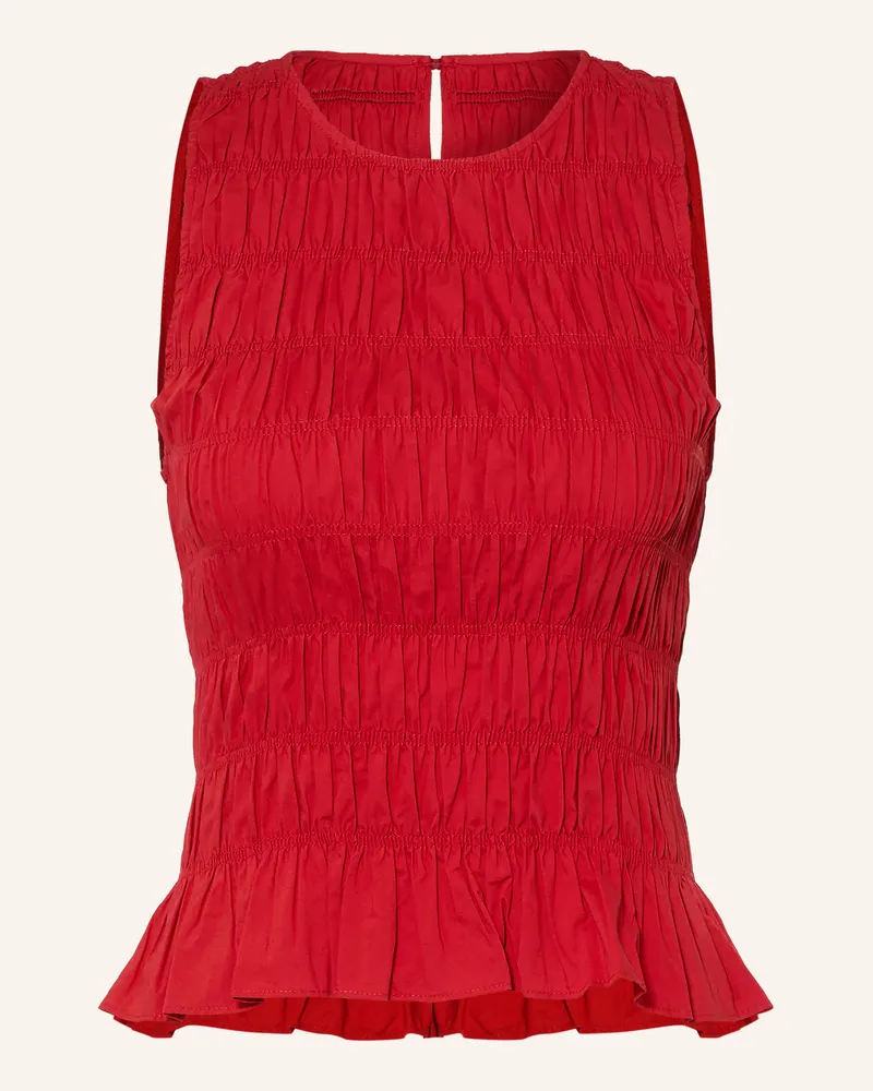 Faithfull The Brand Blusentop Cales rot Rot