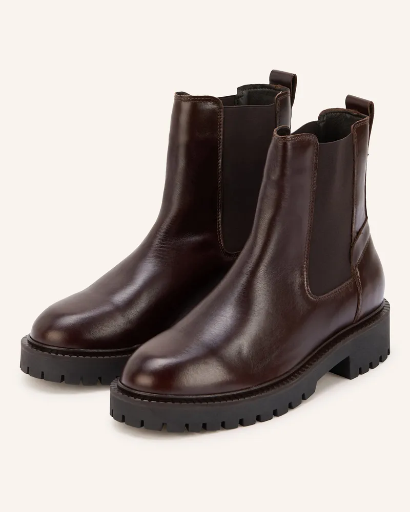 Marc O'Polo Chelsea-Boots Dunkelbraun