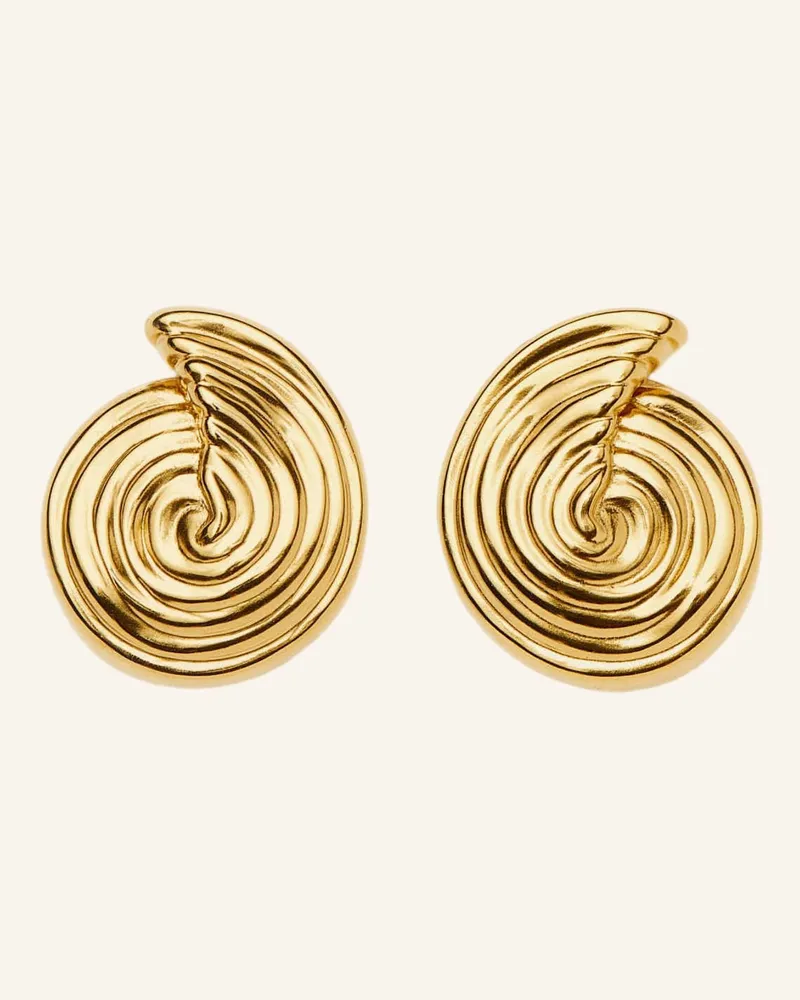 Missoma Ohrstecker SPIRAL SMALL STUD EARRINGS by GLAMBOU Gold