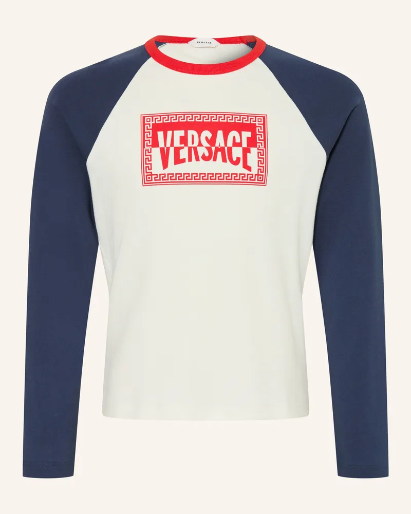 Versace Longsleeve weiss Weiss