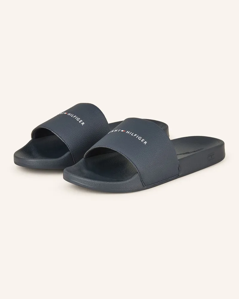 Tommy Hilfiger Pantoletten Dunkelblau
