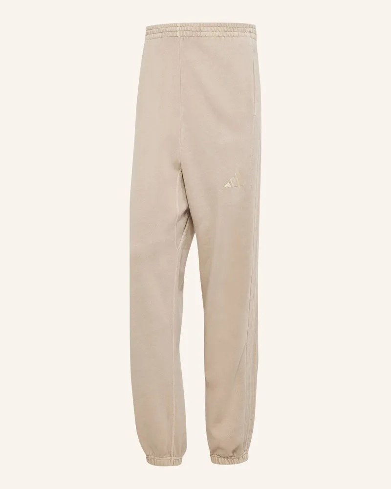 adidas ALL SZN FRENCH TERRY WASHED LOOSE HOSE Beige