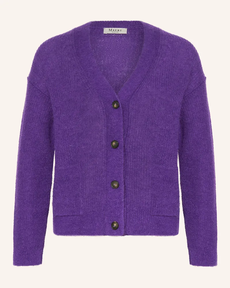 Maerz Strickjacke mit Alpaka Lila