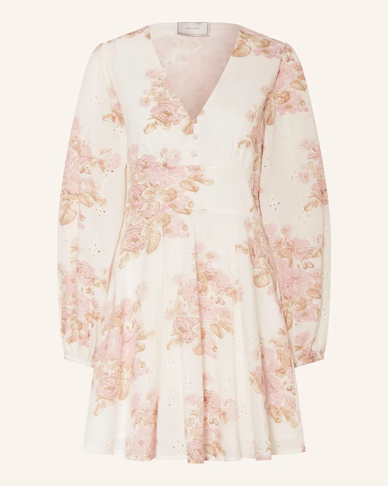 Neo Noir Kleid MILLY aus Lochspitze Rosé