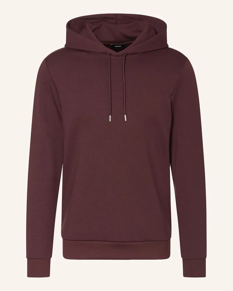 Reiss Hoodie FABIEN Dunkelrot