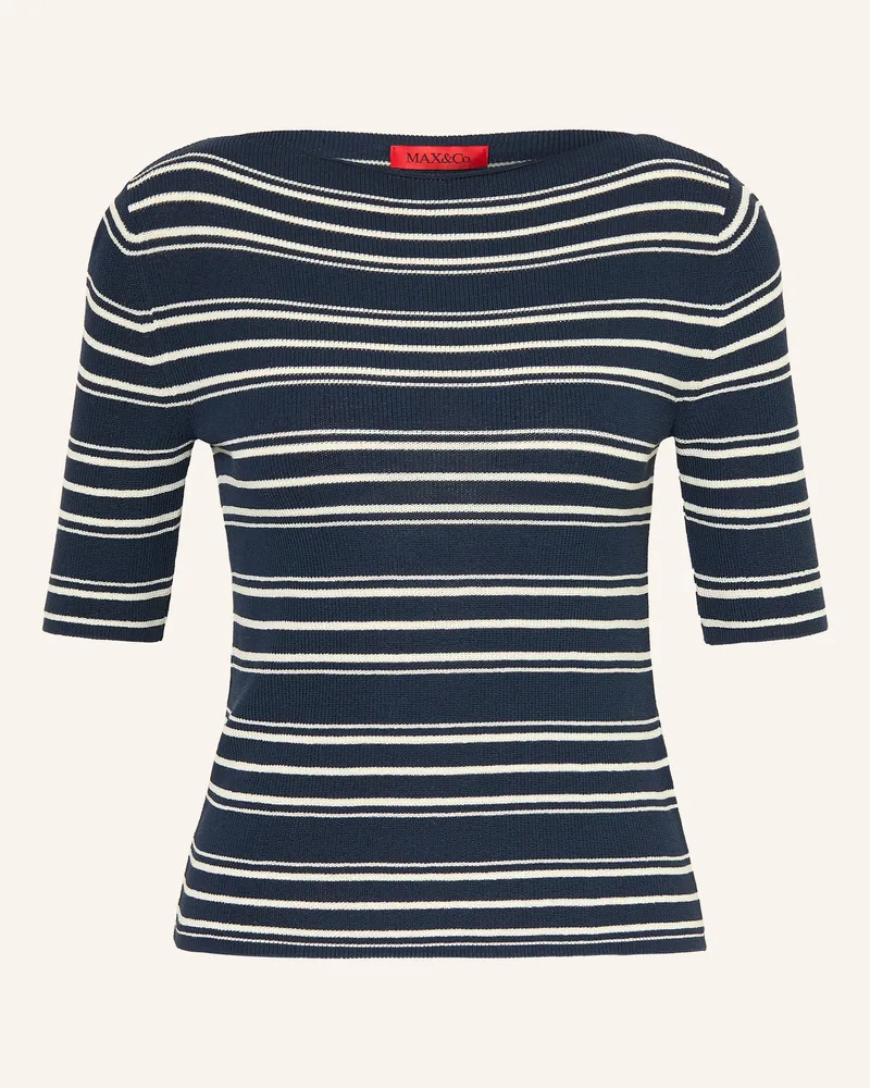 MAX&Co. Strickshirt Passata blau Dunkelblau