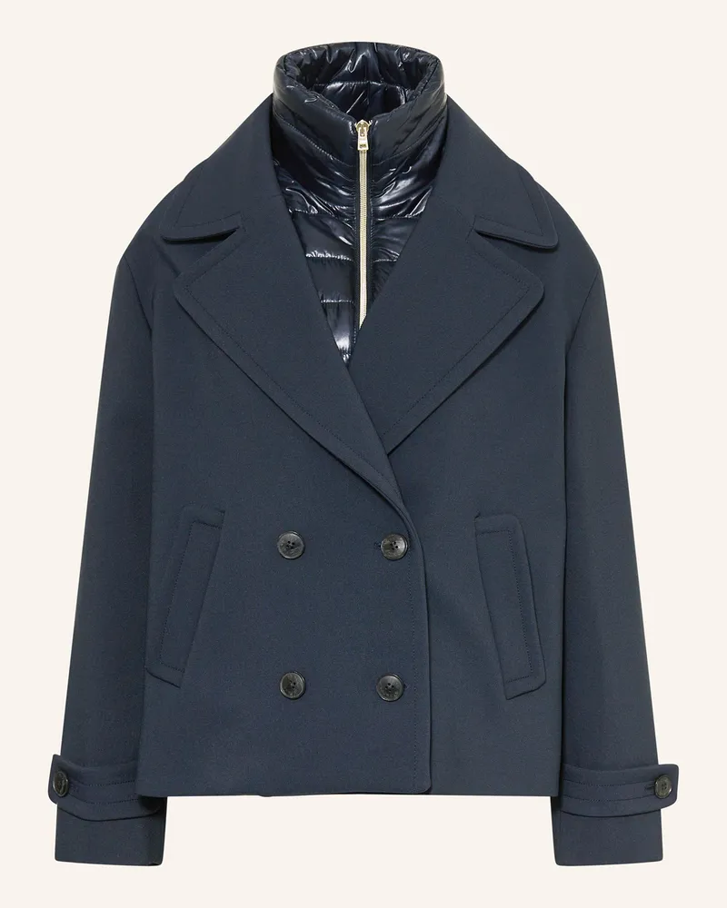 Herno Cabanjacke mit herausnehmbarer Blende Dunkelblau