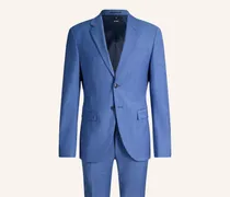 Anzug Extra Slim Fit blau