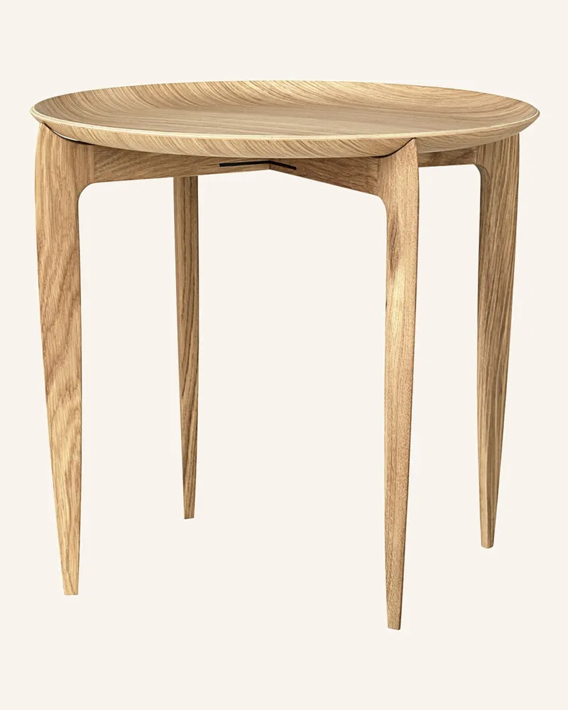Fritz Hansen Beistelltisch Tray Table braun Beige