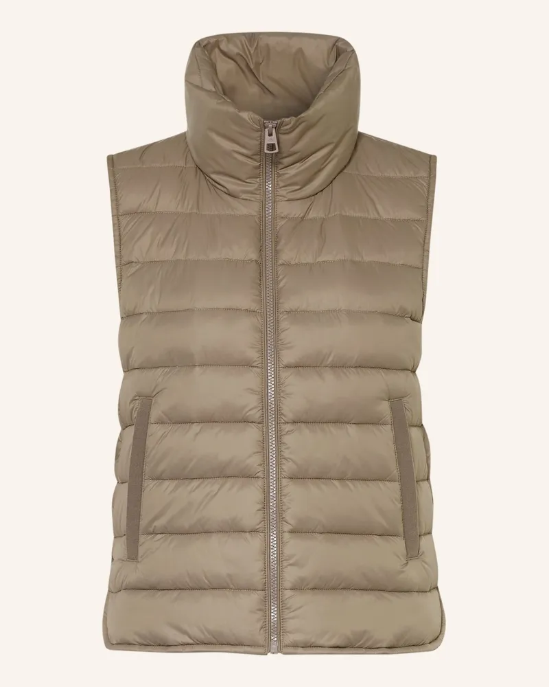 Marc O'Polo Steppweste beige Taupe