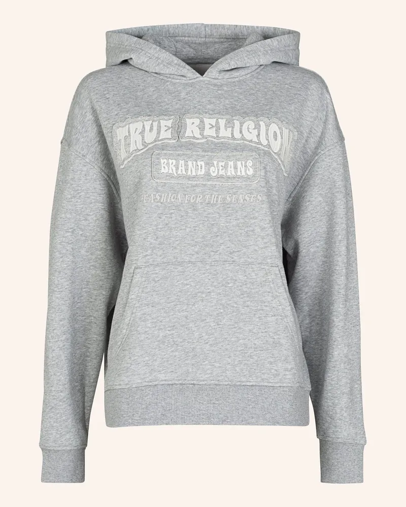 True Religion Hoodie Grau