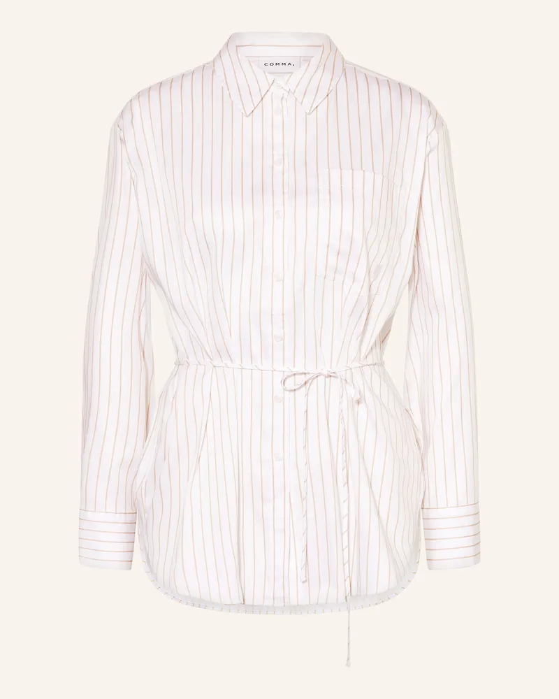 COMMA Hemdbluse weiss Weiss