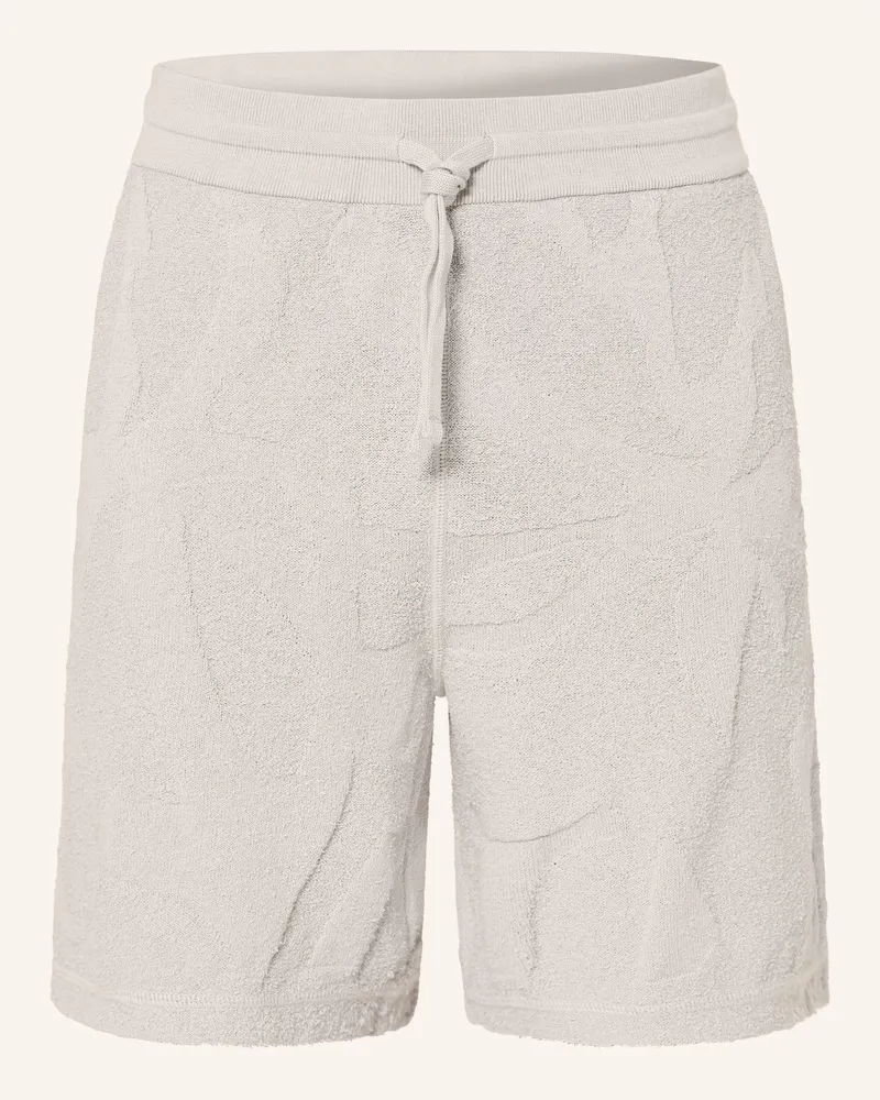 HUGO BOSS Strickshorts Asurfer beige Hellgrau