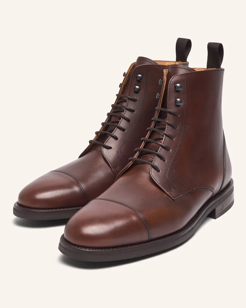 Henry Stevens Schnürboots WINSTON CDB2 Braun