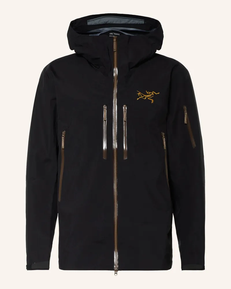 Arc'teryx Arc'teryx Hardshell-Skijacke Rush schwarz Schwarz
