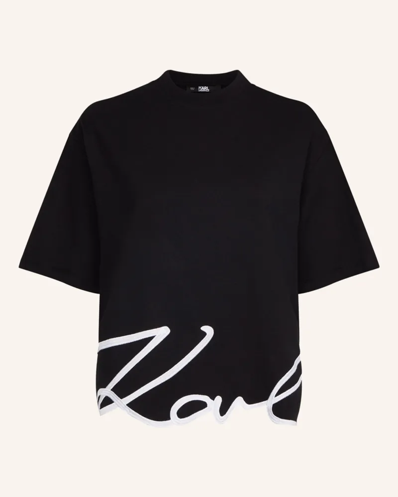 Karl Lagerfeld T-shirt Schwarz