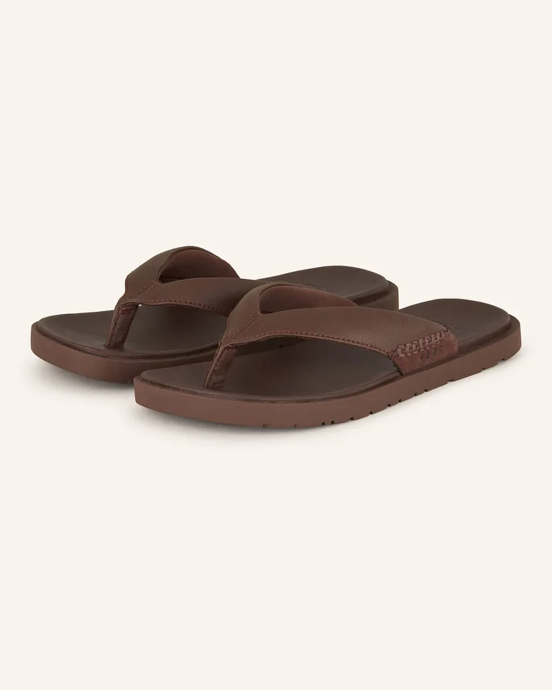 UGG Zehentrenner Seaside Ii Flip braun Braun