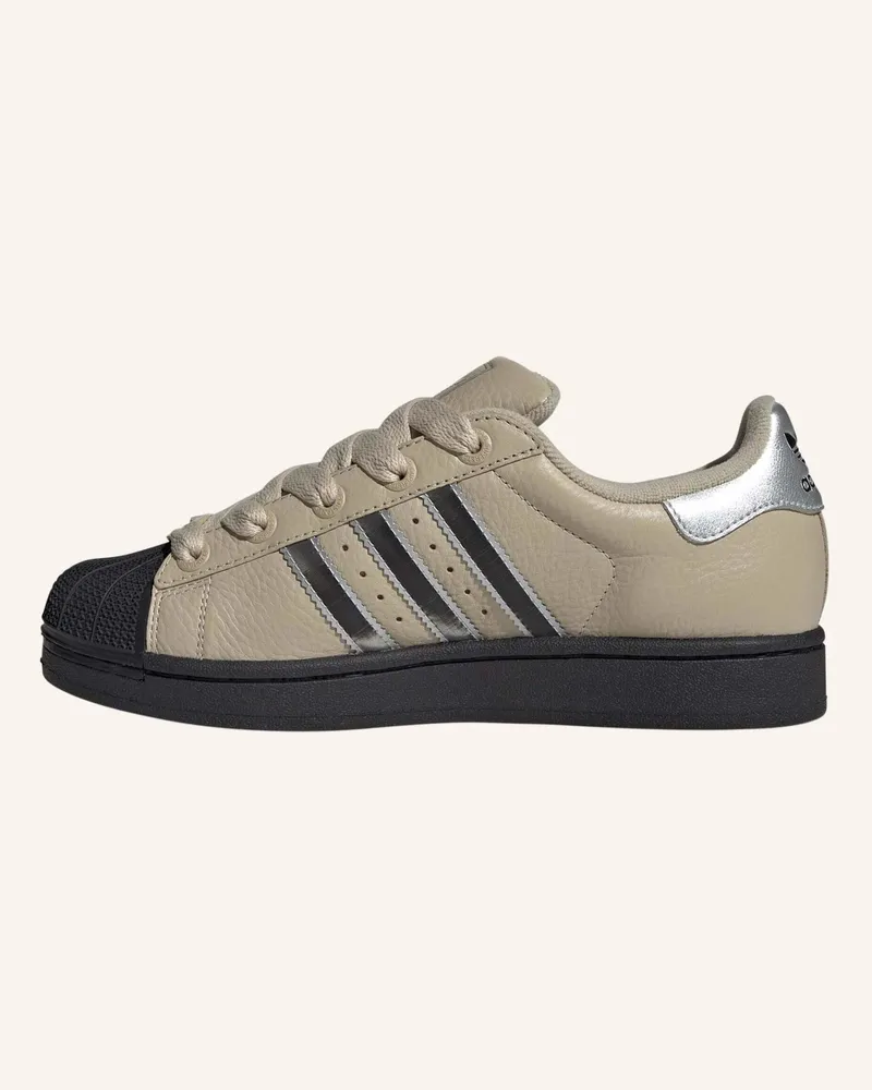 adidas ADIDAS SUPERSTAR II SCHUH Silber
