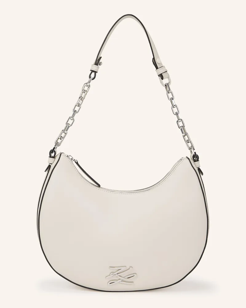 Karl Lagerfeld K/Autograph Hobo-Bag Beige