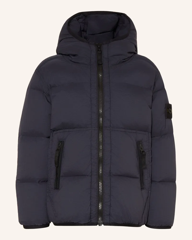 Stone Island Steppjacke blau Dunkelblau