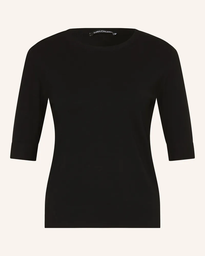 Luisa Cerano Strickshirt Schwarz