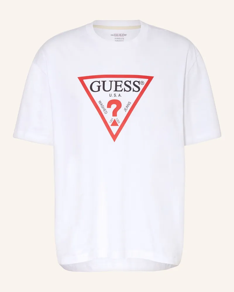 Guess T-Shirt Weiss