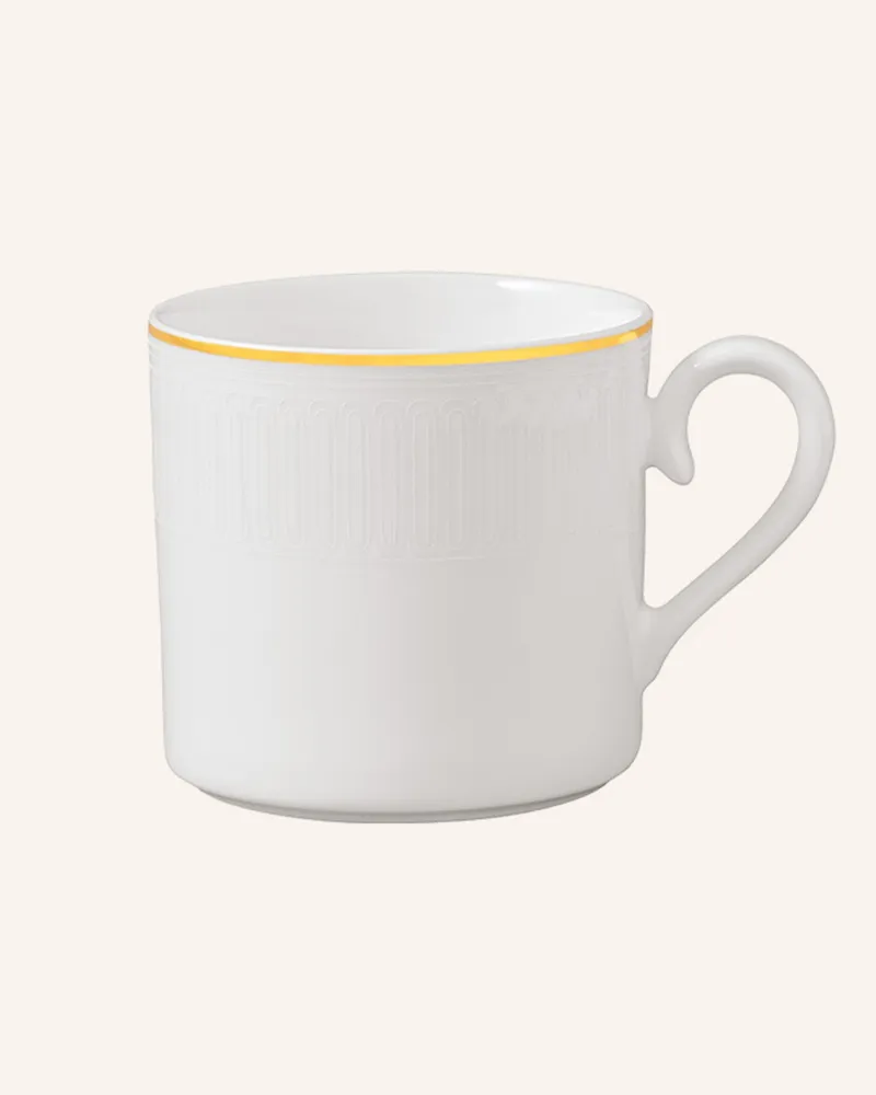 Villeroy & Boch Kaffeeobertasse Château Septfontaines weiss Weiss