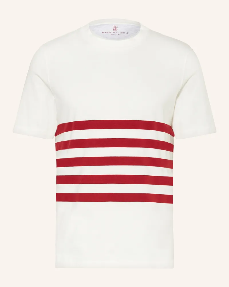 Brunello Cucinelli T-Shirt Creme